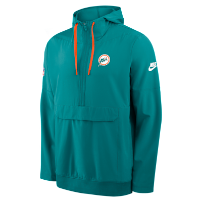 Miami Dolphins Alt Anorak Men's Nike NFL 1/2-Zip Hooded Jacket